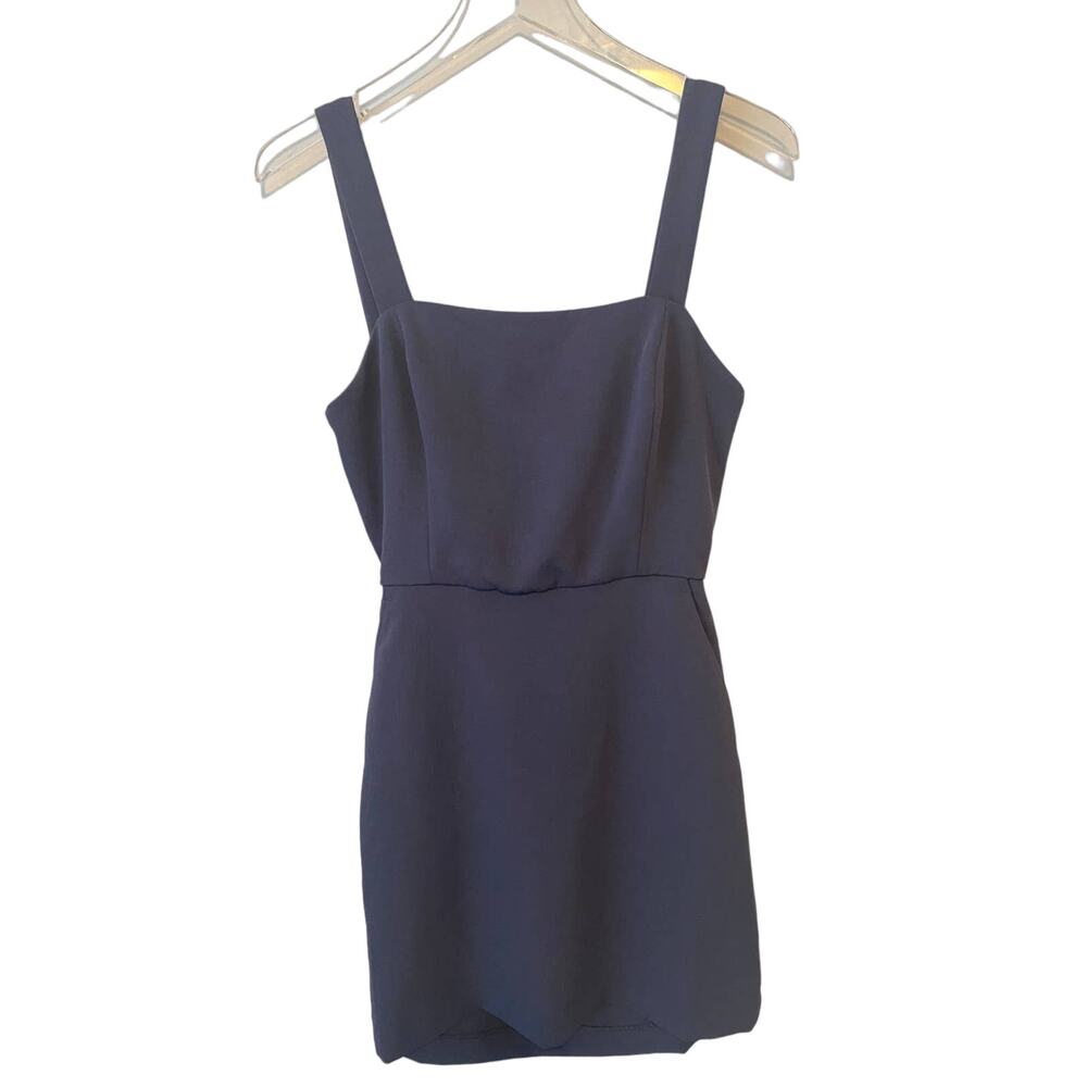 WILFRED ECOULEMENT DRESS GRANITE BLUE SIZE 4 - Picture 3 of 10
